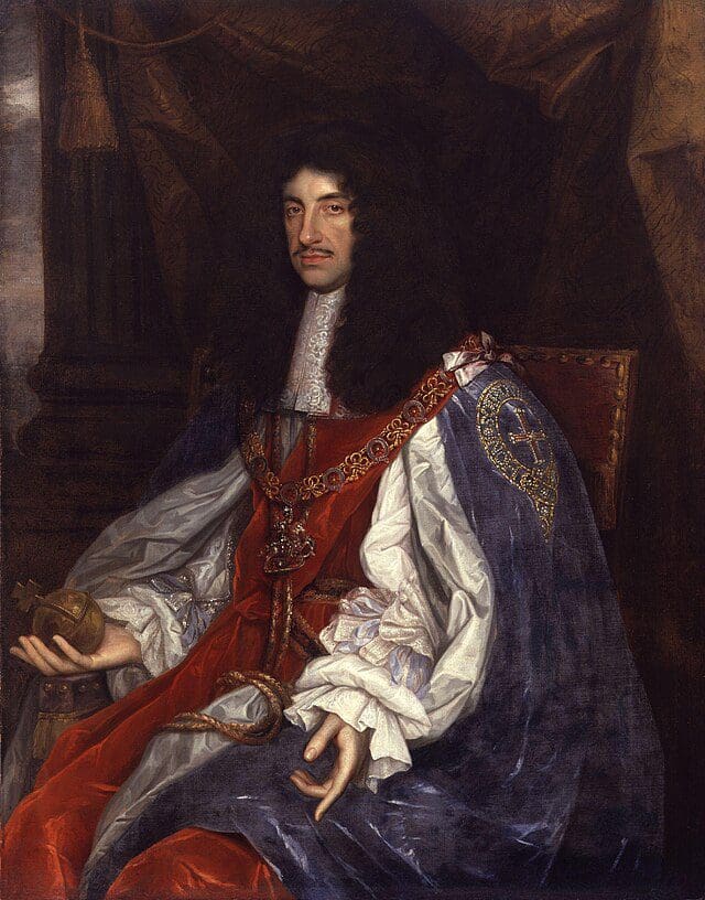 Portrait of Kking Charles II by John Michael Wright